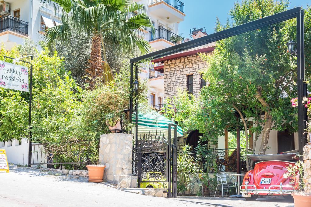 Zakkum Pansiyon Kas Bagian luar foto